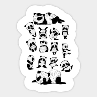 Pandas Sticker